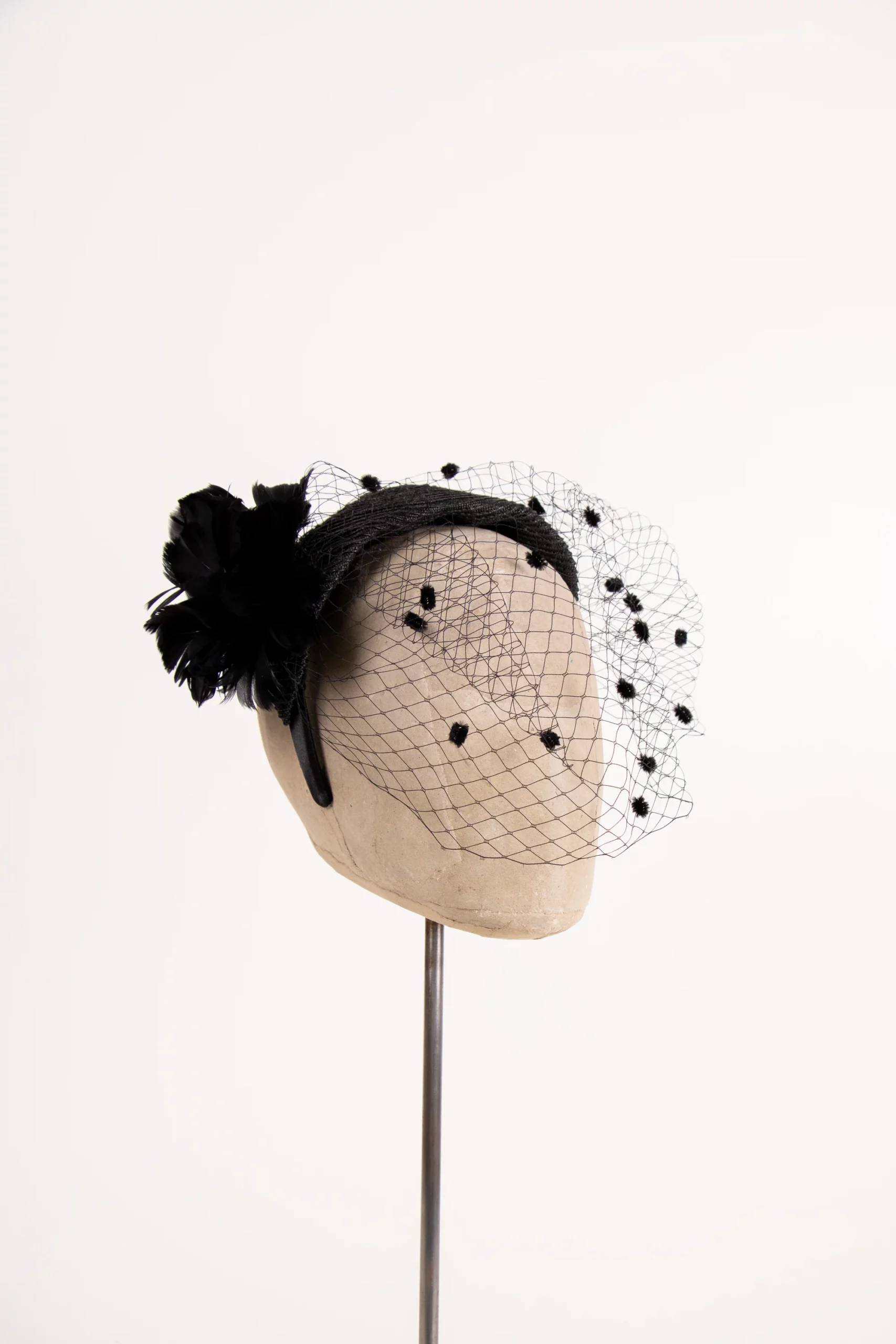 Packing Boxes Fascinator Weiß Fascinator Haarband  Produktbild-Vorschau 5