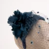 Fascinator mit Chenille Schleier