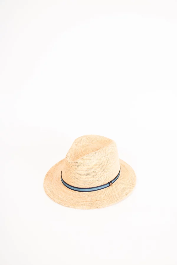 Borsalino Argentina Fine Raffia Crochet