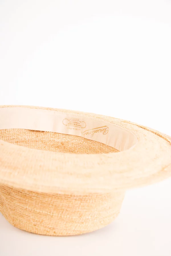 Borsalino Argentina Fine Raffia Crochet