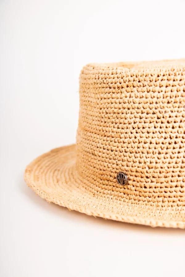 Loevenich kleiner Raffia Bucket Hat