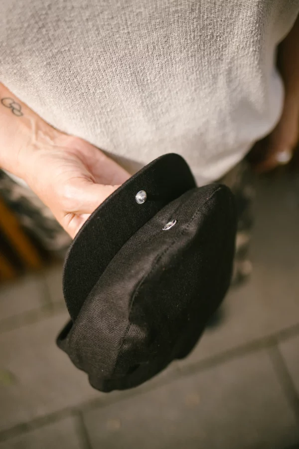 Brixton Hooligan Snap Cap Schwarz