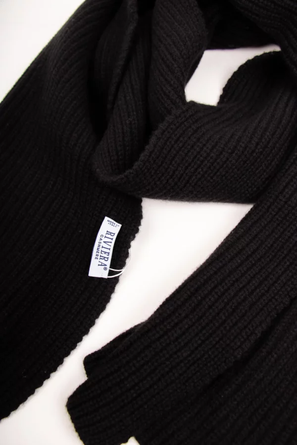 Riviera Sciarpa Punto Perlato Cashmere