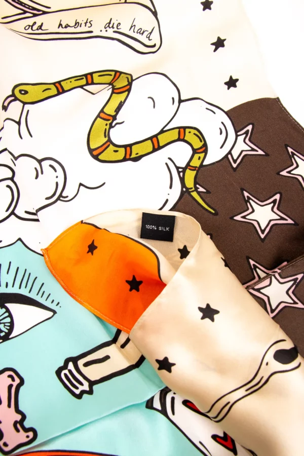 Old Habits Die Hard Bandana Wild West