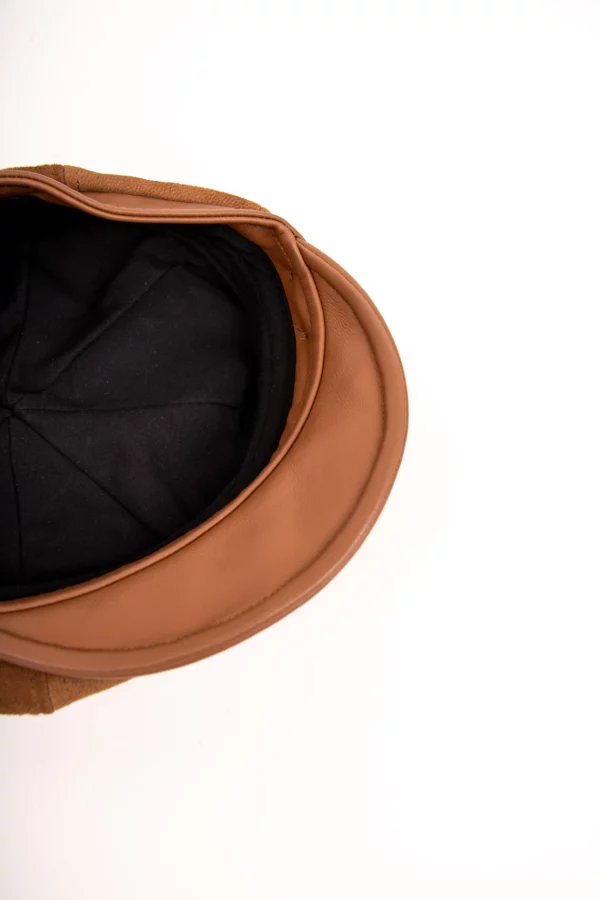 Seeberger Ballonmütze Veloursleder