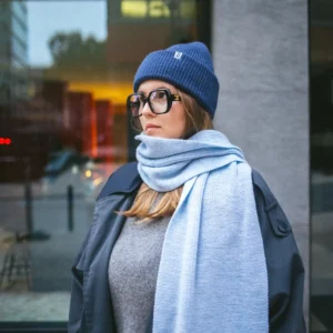 Strickmütze Umschlag GOTS