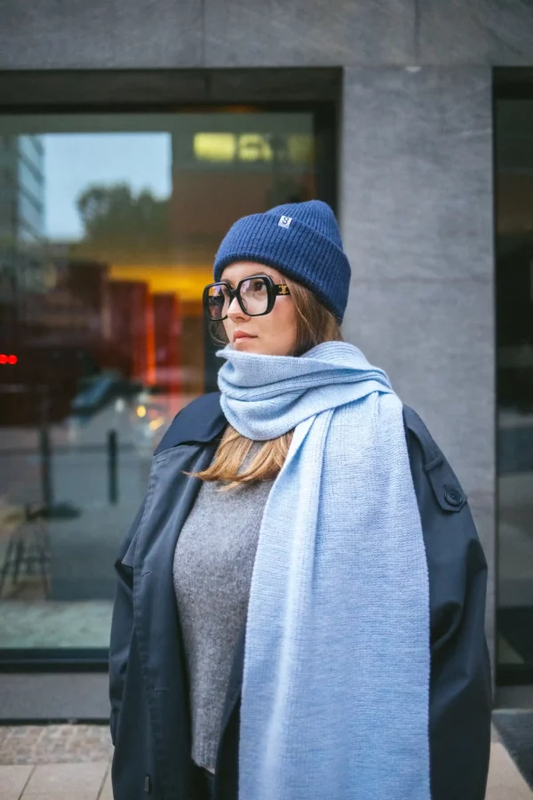 Strickmütze Umschlag GOTS