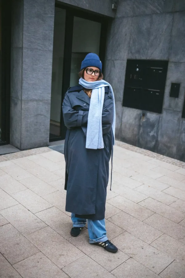 Strickmütze Umschlag GOTS