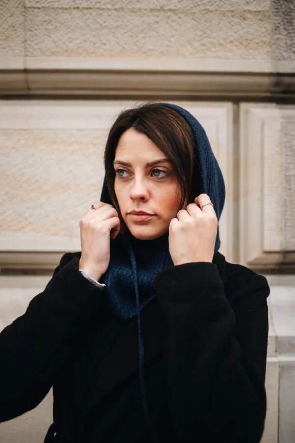 Seeberger Cashmere Kapuzensturmhaube