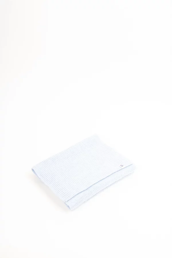 Grote soft gerippter Strickschal GOTS