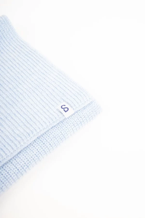 Grote soft gerippter Strickschal GOTS