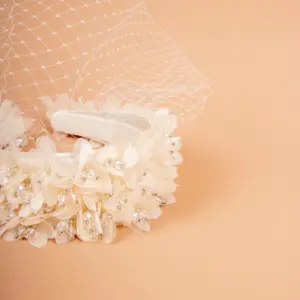 Milano Haarreif mit Schleier