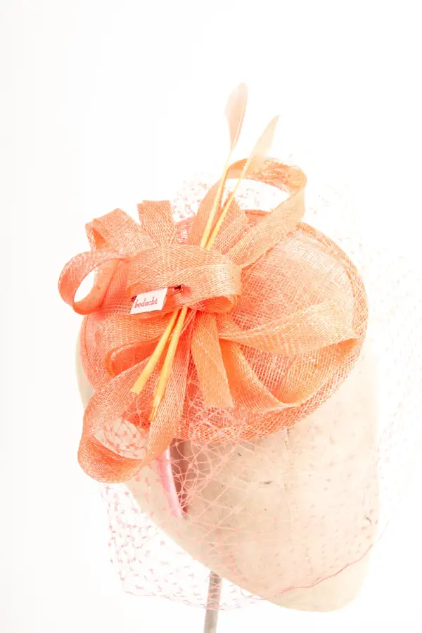 Bedacht Fascinator Valetta Lachs Bedacht Fascinator Valetta