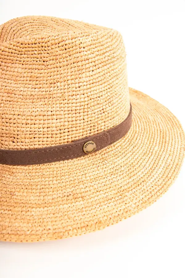 Stetson Traveller Raffia Crochet Rollable