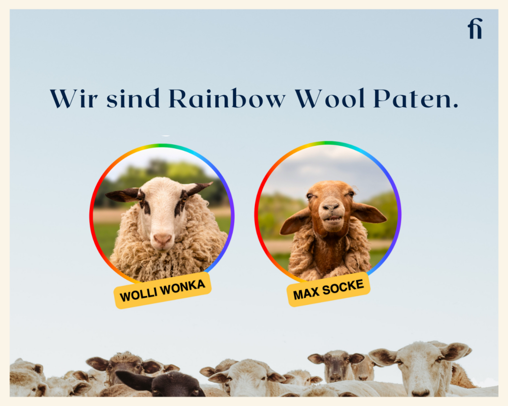 Rainbow Wool Patenschaft Hut Falkenhagen Give Love Back: Rainbow Wool steht für Mode mit Haltung und Herz