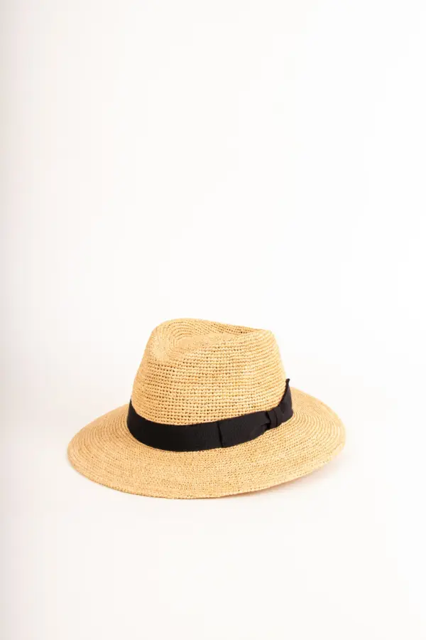 Faustmann Fedora aus Raffia