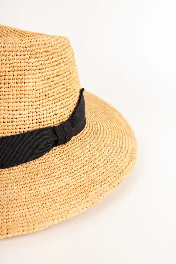 Faustmann Fedora aus Raffia