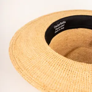 Faustmann Fedora aus Raffia