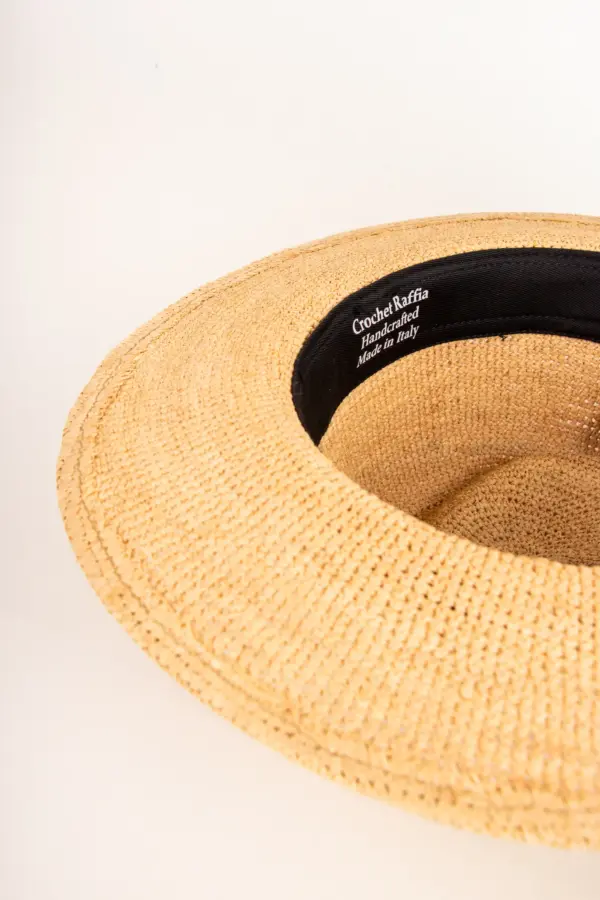 Faustmann Fedora aus Raffia
