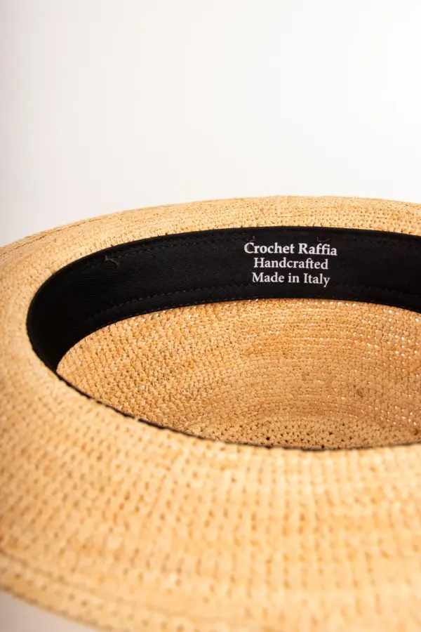 Faustmann Fedora aus Raffia