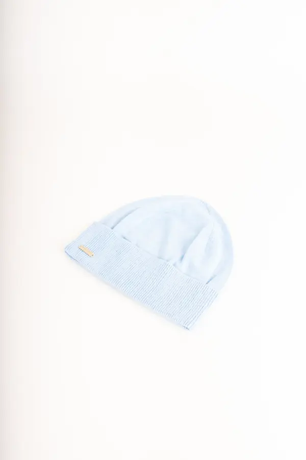 Seeberger Strickmütze aus Baumwolle