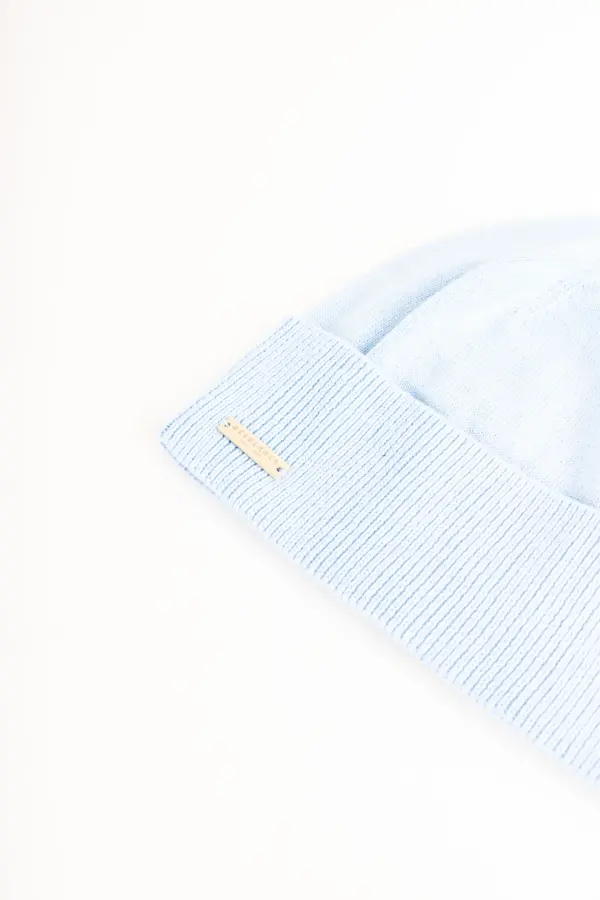 Seeberger Strickmütze aus Baumwolle