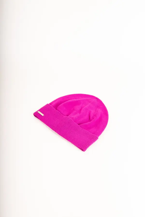 Seeberger Strickmütze aus Baumwolle