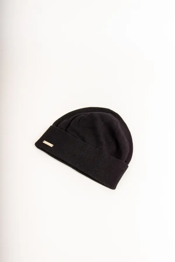 Seeberger Strickmütze aus Baumwolle