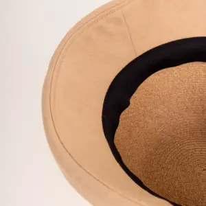 Seeberger Stoff Glocke mit Papierbortenkopf