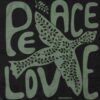 Les belles Vagabondes Mini Foulard Peace and Love