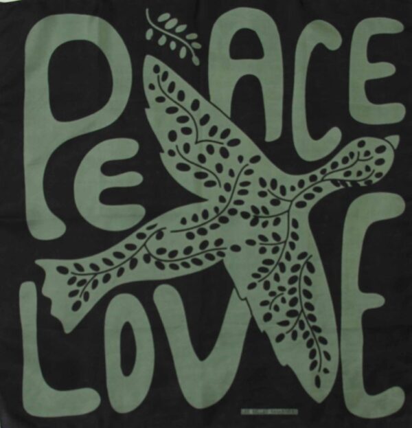 Les belles Vagabondes Mini Foulard Peace and Love