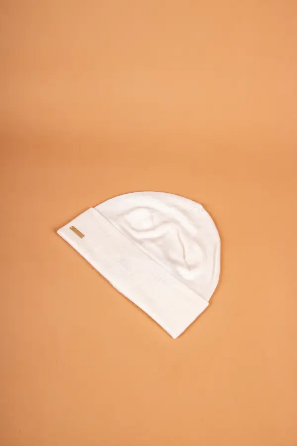 Seeberger Strickmütze aus Baumwolle