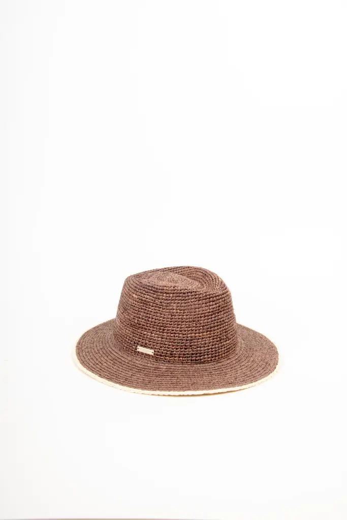 Seeberger Fedora aus Raffiastroh