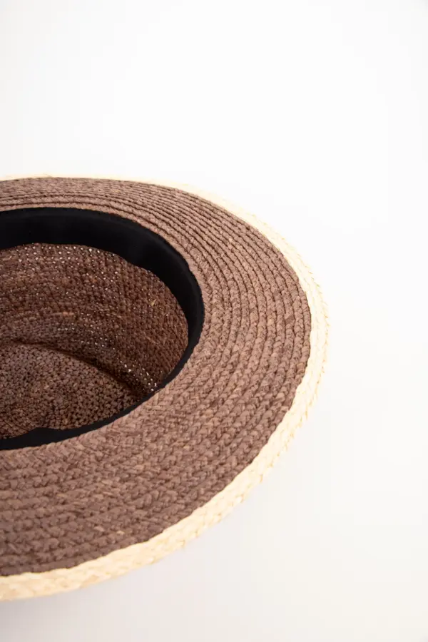 Seeberger Fedora aus Raffiastroh