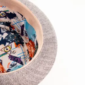 Alfonso D'Este Pork Pie Leinen