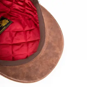 Bullani Sportmütze Bamberg Schurwolle mit Leder