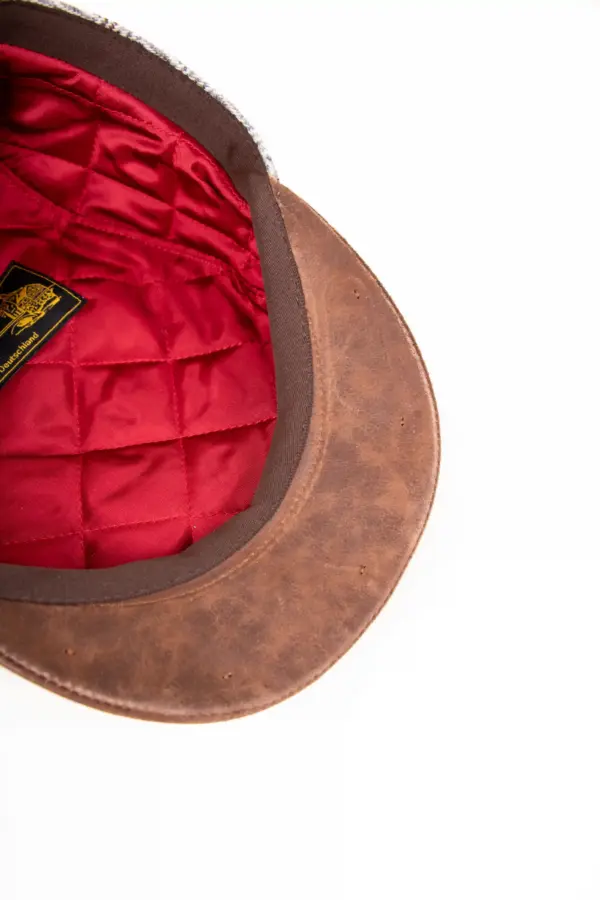 Bullani Sportmütze Bamberg Schurwolle mit Leder