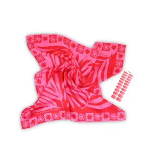 Old Habits Die Hard Bandana Pink Sunset