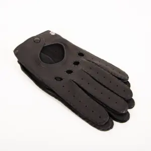 Roeckl Lederhandschuhe Toronto Autofahrer schwarz