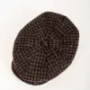 JJ Hats 8-Panel Cap Harris Tweed Birds Eye