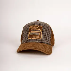 Stetson Trucker Cap Oily Goat Cashmere Wool