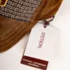 Stetson Trucker Cap Oily Goat Cashmere Wool Vintage Distressed Material