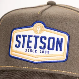 Stetson Trucker Cap Wool Piston Patch
