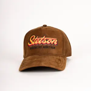 Stetson Trucker Cap Oily Goat Suede