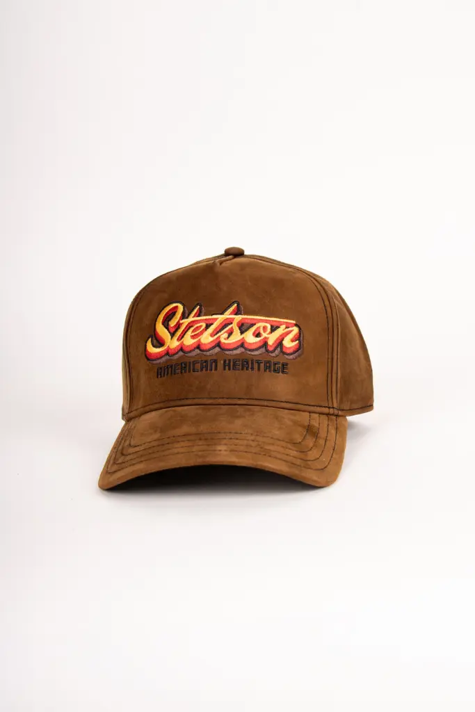 Stetson Trucker Cap Oily Goat Suede