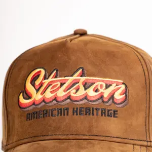 Stetson Trucker Cap Oily Goat Suede Vorderseite