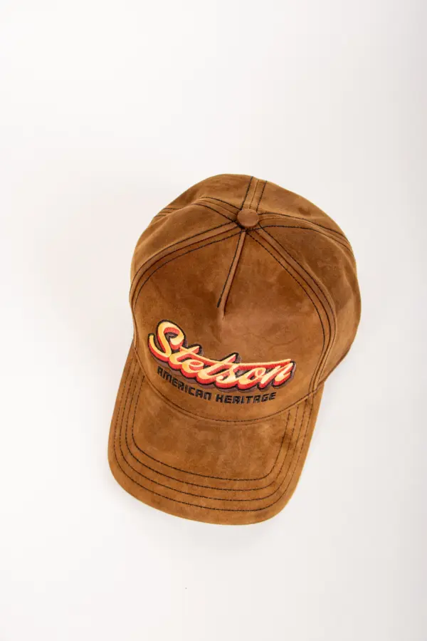 Stetson Trucker Cap Oily Goat Suede Stetson Trucker Cap Oily Goat Suede Ansicht von Oben