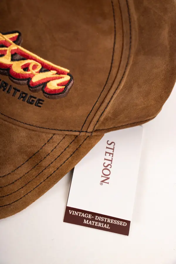 Stetson Trucker Cap Oily Goat Suede Stetson Trucker Cap Oily Goat Suede Vintage Distressed Material