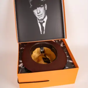 Borsalino Fedora The Bogart Cut 7 Hutschachtel offen