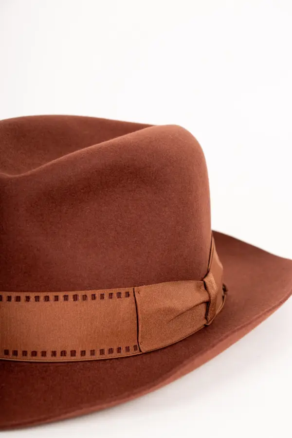 Borsalino Fedora The Bogart Cut 7 Hutband Filmrolle